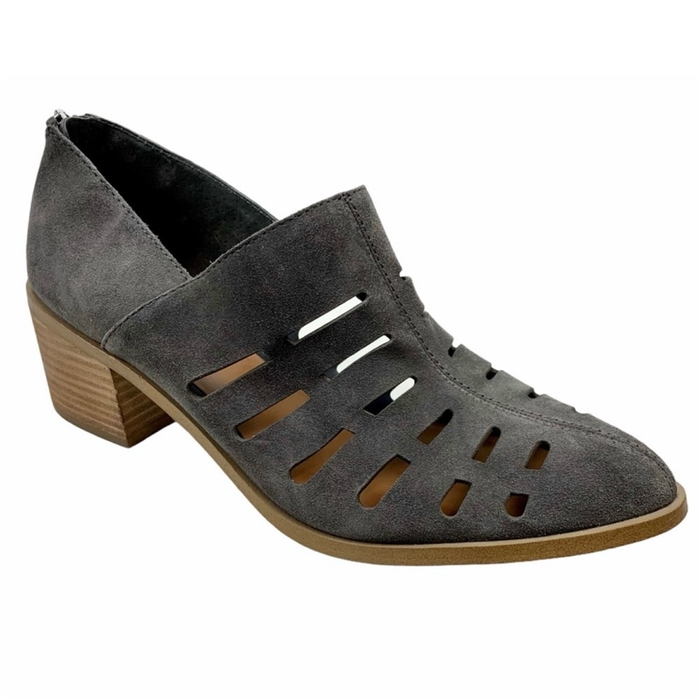 1.STATE Cutout Ilee Gray Ankle Booties Boots 11